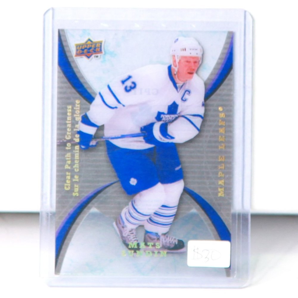 Mats Sundin Upper Deck McDonalds Hockey Card Card #CP11
